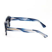 Thumbnail for Dries Van Noten x Linda Farrow Blue/White Sunglasses