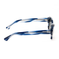 Thumbnail for Dries Van Noten x Linda Farrow Blue/White Sunglasses