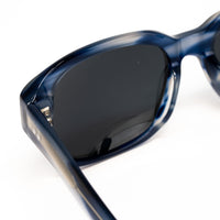 Thumbnail for Dries Van Noten x Linda Farrow Blue/White Sunglasses