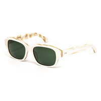 Thumbnail for Dries Van Noten x Linda Farrow Ivory-Toned Sunglasses