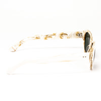 Thumbnail for Dries Van Noten x Linda Farrow Ivory-Toned Sunglasses