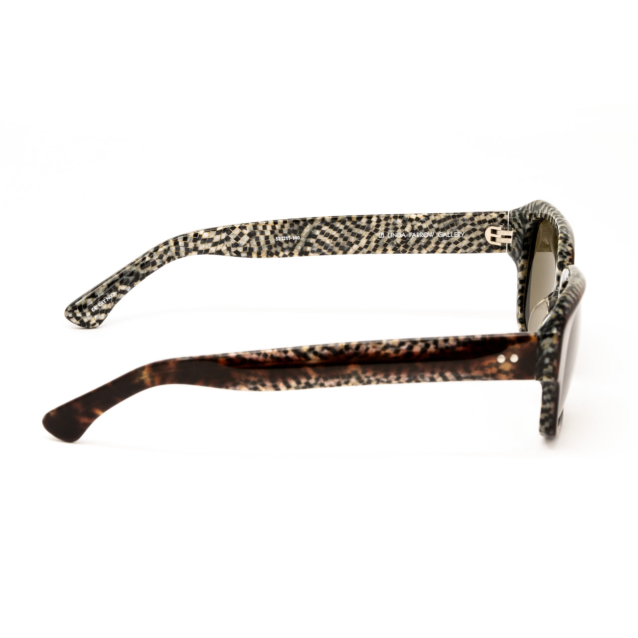 Dries Van Noten x Linda Farrow Mosaic Sunglasses