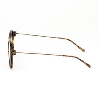Thumbnail for Dries Van Noten x Linda Farrow Brown Marbled Sunglasses