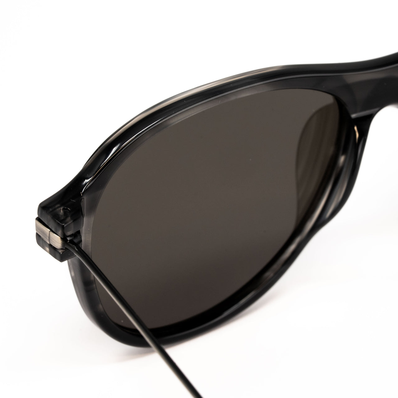 Dries Van Noten x Linda Farrow Black Sunglasses