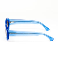 Thumbnail for Dries Van Noten Ladies Oval Brown Sunglasses