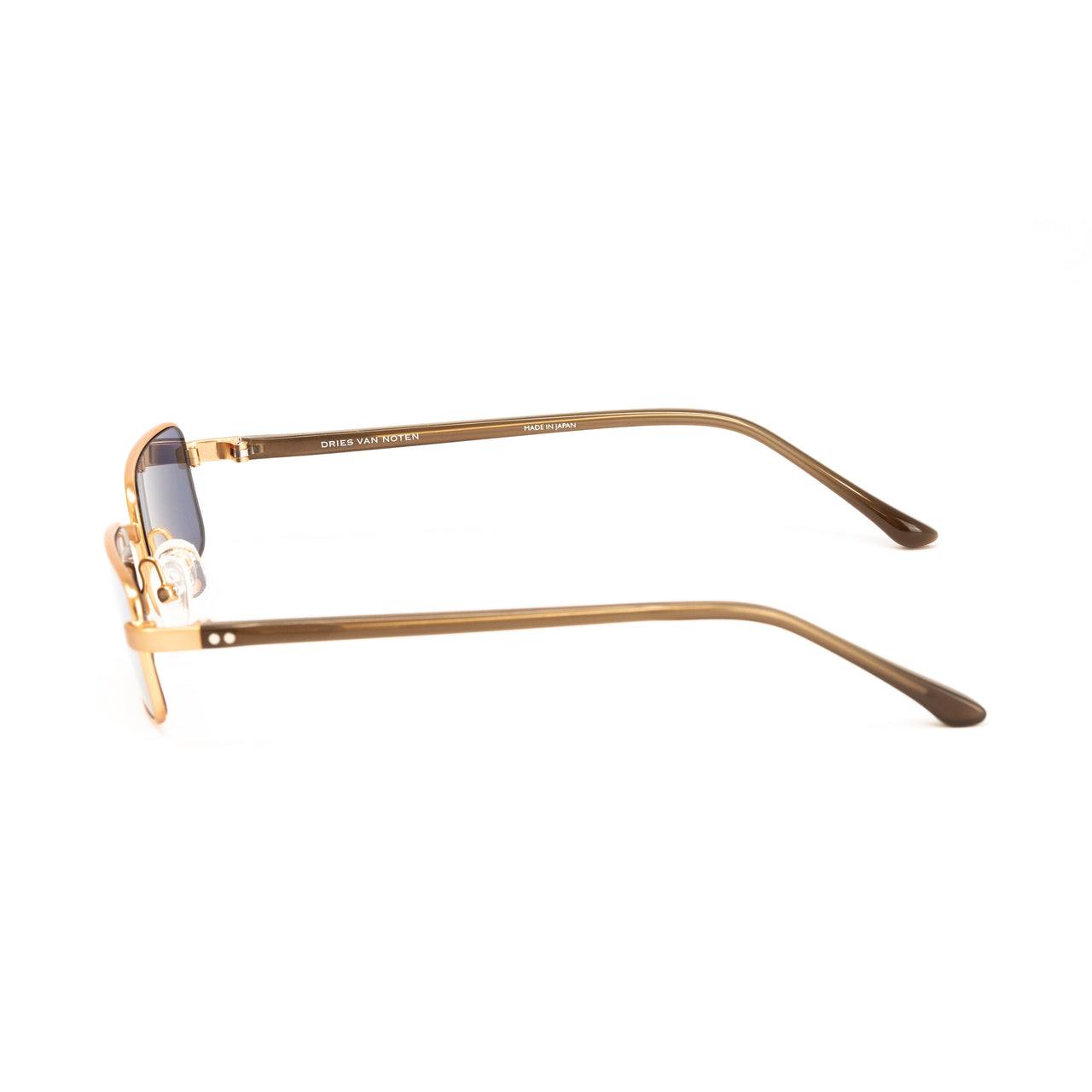 Dries Van Noten x Linda Farrow Gold Sunglasses