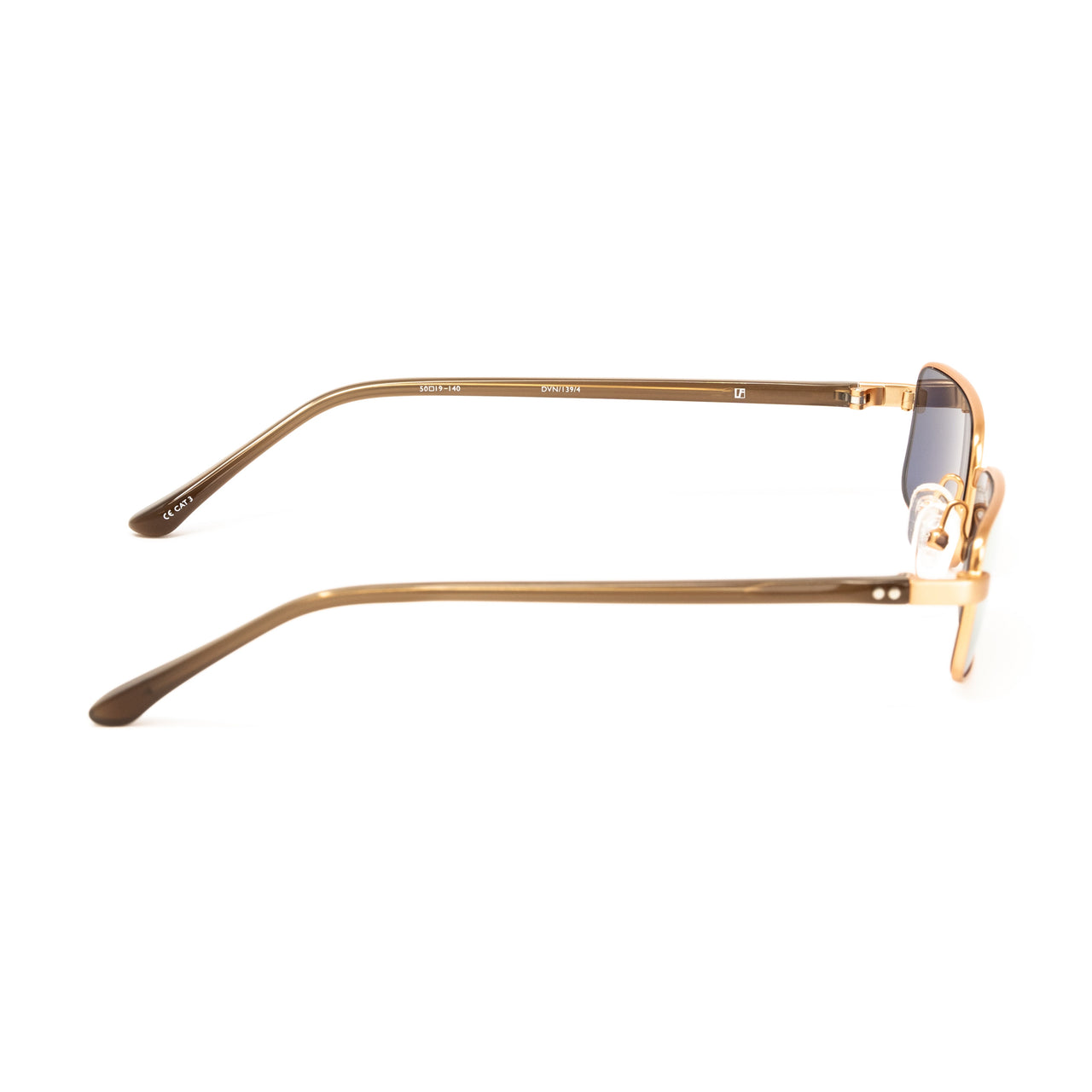 Dries Van Noten x Linda Farrow Gold Sunglasses