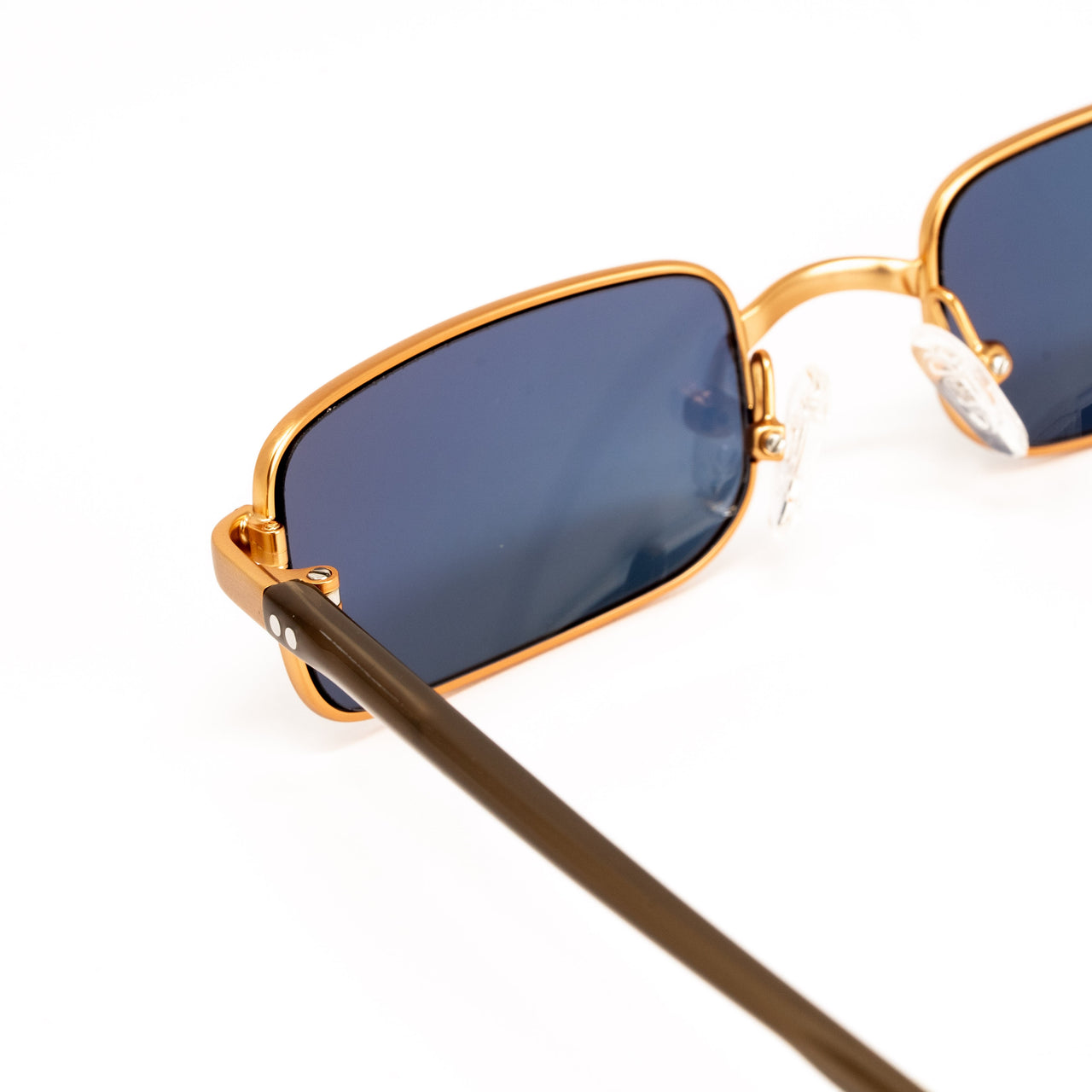 Dries Van Noten x Linda Farrow Gold Sunglasses
