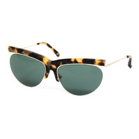 Thumbnail for Dries Van Noten x Linda Farrow Tortoiseshell Sunglasses