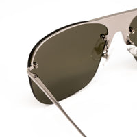 Thumbnail for Dries Van Noten x Linda Farrow Green Sunglasses