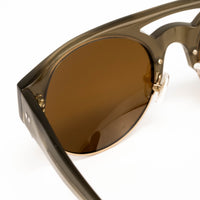 Thumbnail for Dries Van Noten x Linda Farrow Olive Sunglasses