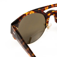 Thumbnail for Dries Van Noten x Linda Farrow Tortoiseshell Sunglasses