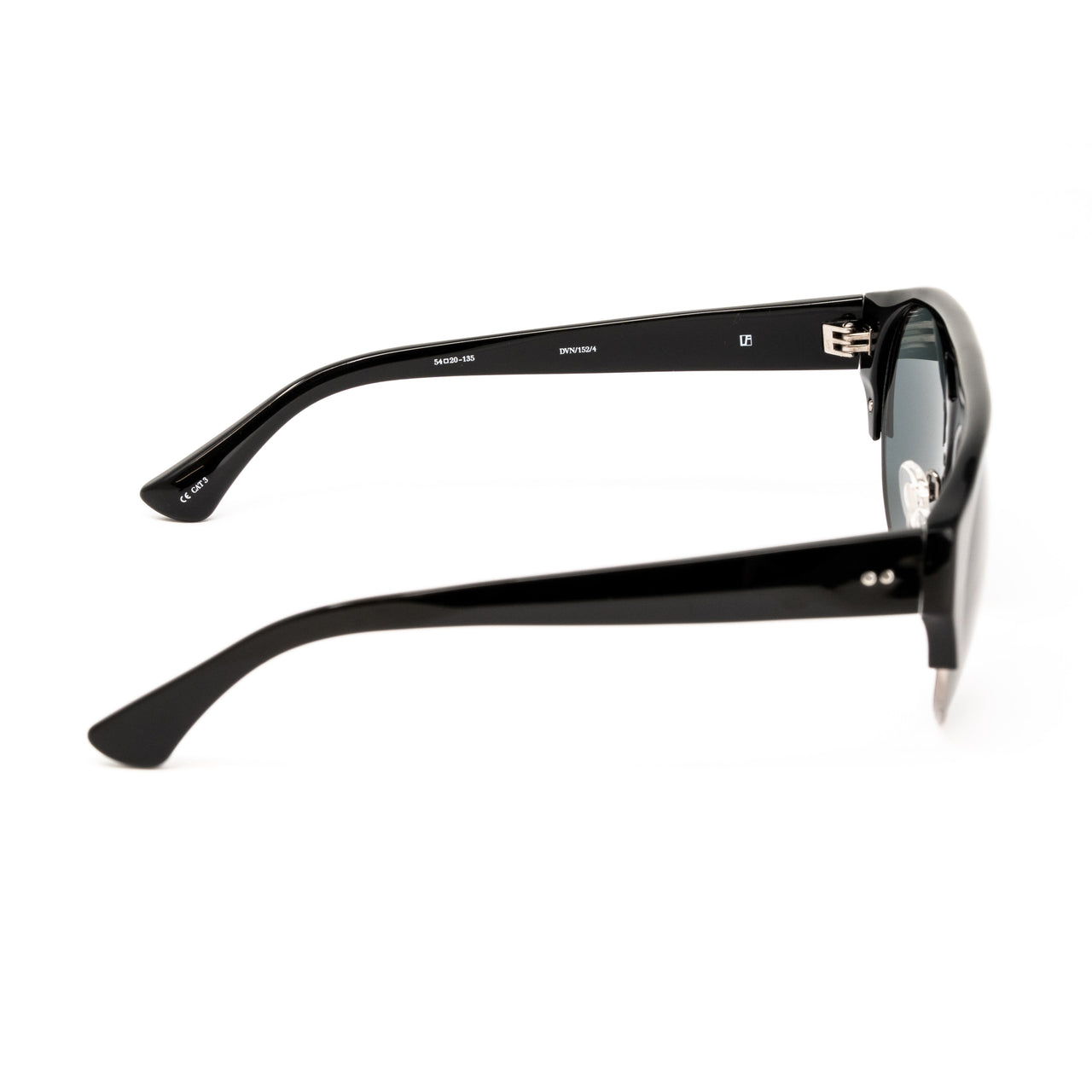 Dries Van Noten x Linda Farrow Black Sunglasses