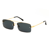 Thumbnail for Dries Van Noten x Linda Farrow Black/Gold Sunglasses