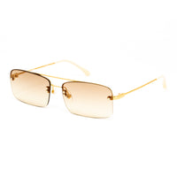 Thumbnail for Dries Van Noten x Linda Farrow Gold Sunglasses