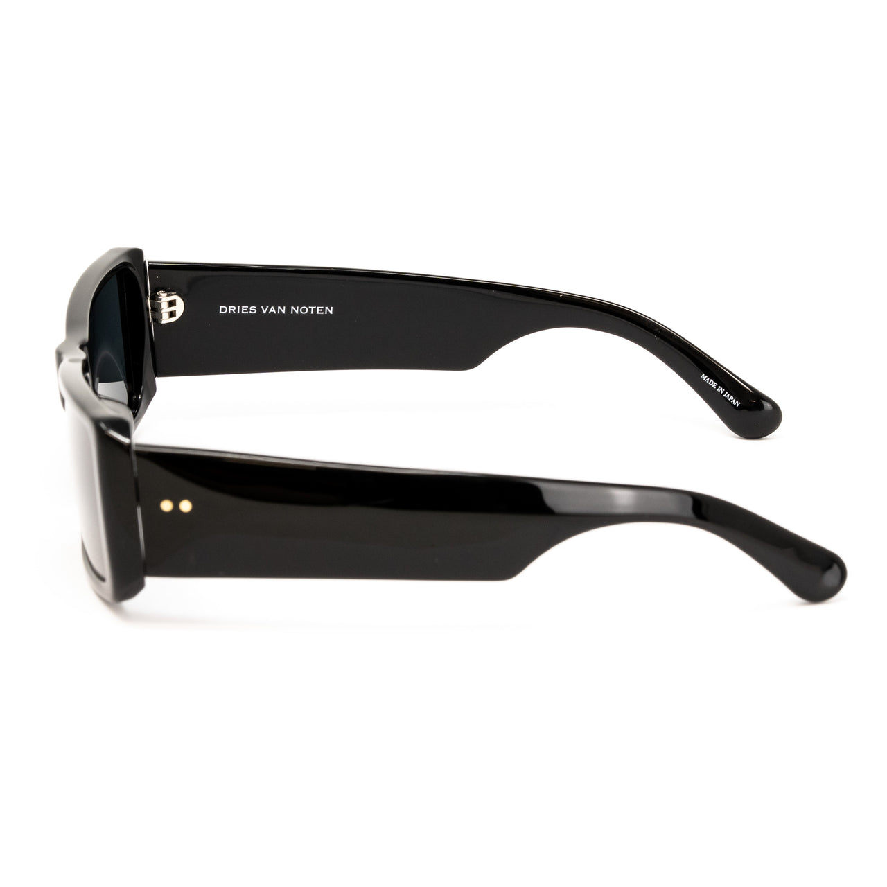 Dries Van Noten x Linda Farrow Black Sunglasses