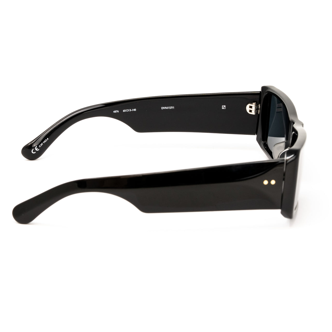 Dries Van Noten x Linda Farrow Black Sunglasses