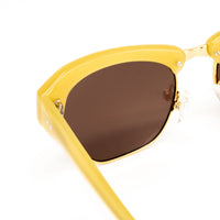 Thumbnail for Dries Van Noten x Linda Farrow Yellow Sunglasses