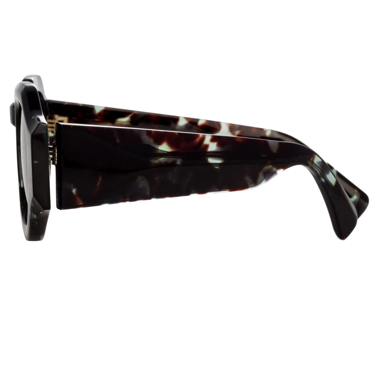 Dries Van Noten Men's Angular Grey Sunglasses