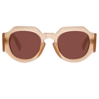 Thumbnail for Dries Van Noten Men's Angular Red Sunglasses