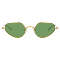 Thumbnail for Dries Van Noten Ladies Cat Eye Green Sunglasses DVN176C5SUN