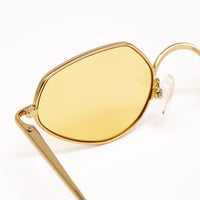 Thumbnail for Dries Van Noten x Linda Farrow Gold Sunglasses