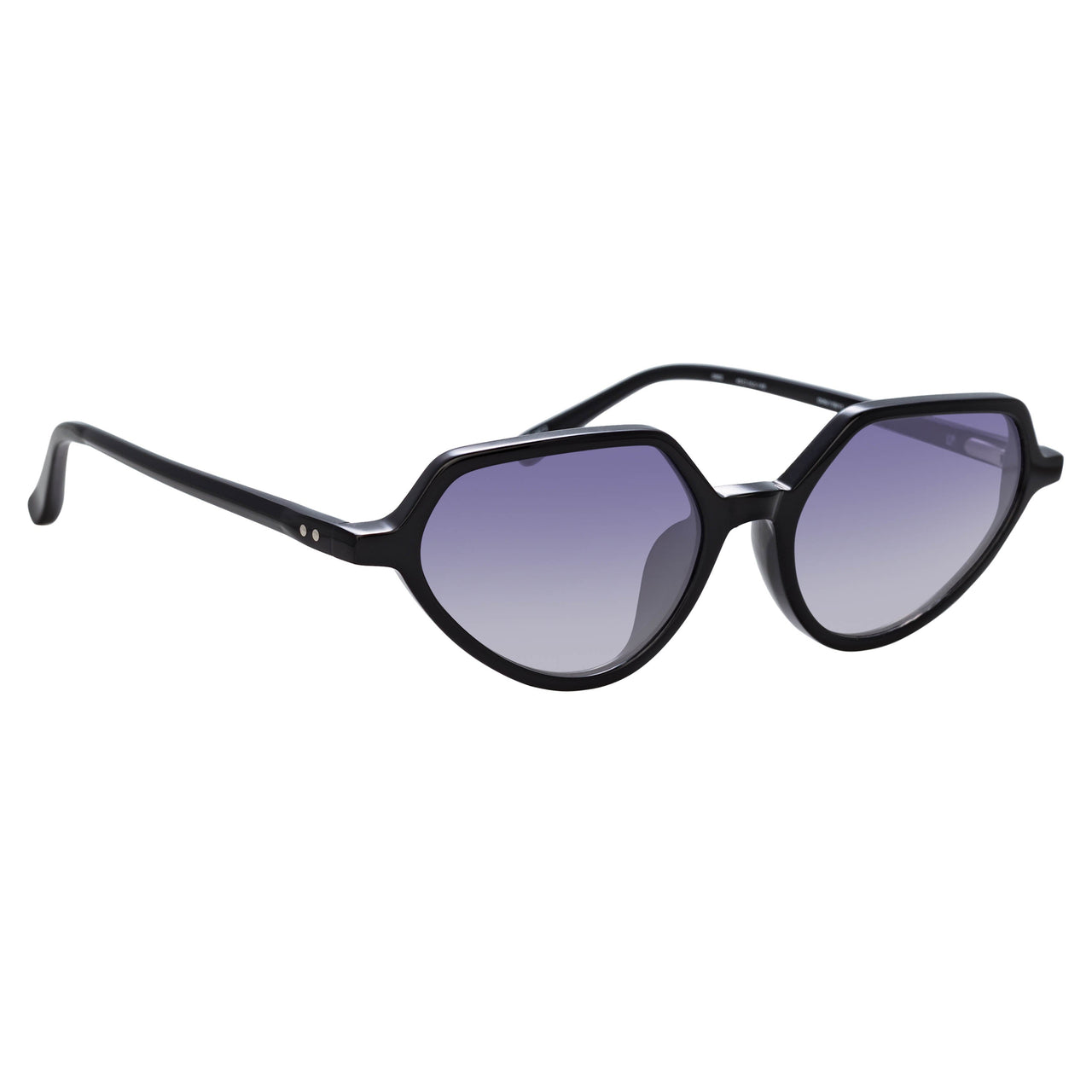 Dries Van Noten Ladies Cat Eye Grey Sunglasses