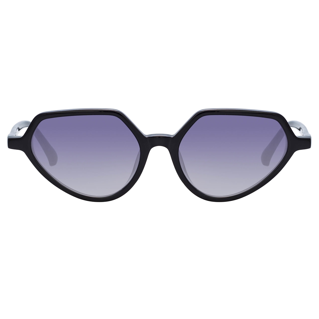 Dries Van Noten Ladies Cat Eye Grey Sunglasses