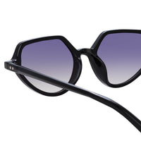 Thumbnail for Dries Van Noten Ladies Cat Eye Grey Sunglasses