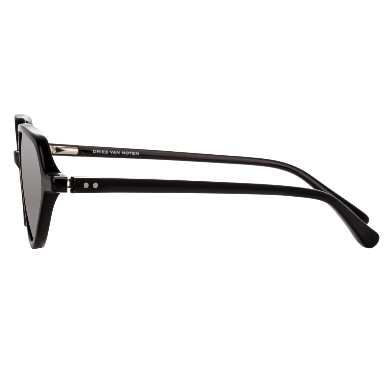 Dries Van Noten Ladies Cat Eye Grey Sunglasses