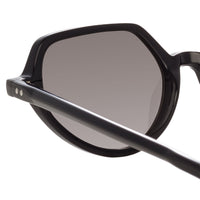 Thumbnail for Dries Van Noten Ladies Cat Eye Grey Sunglasses
