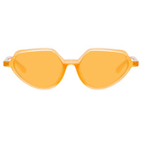 Thumbnail for Dries Van Noten Ladies Cat Eye Orange Sunglasses