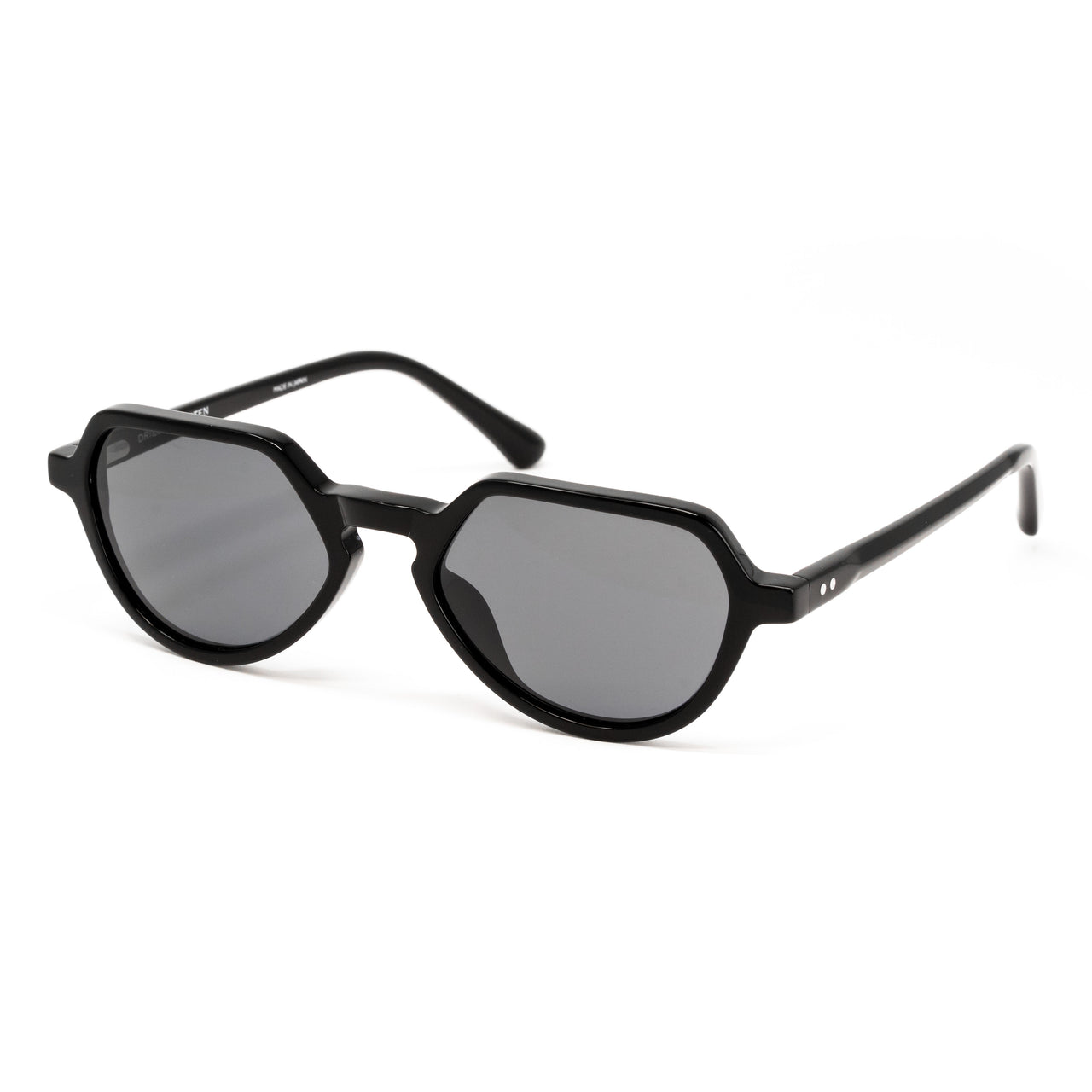Dries Van Noten x Linda Farrow Black Sunglasses