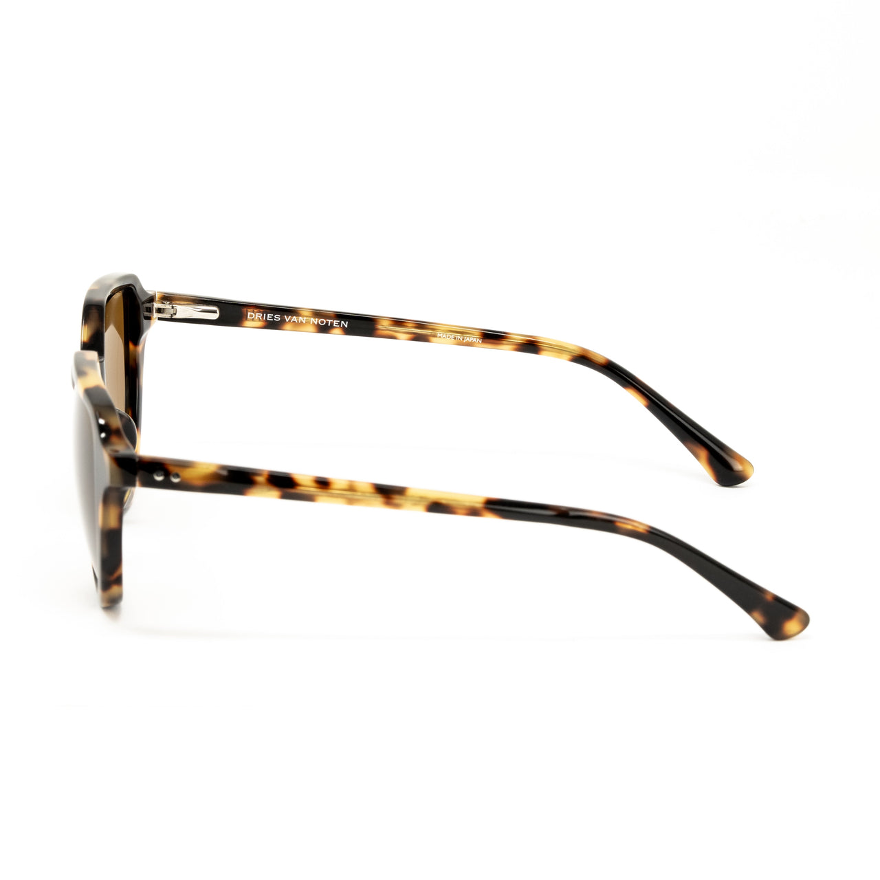 Dries Van Noten x Linda Farrow Tortoiseshell Sunglasses