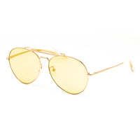Thumbnail for Dries Van Noten x Linda Farrow Gold Sunglasses