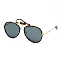 Thumbnail for Dries Van Noten x Linda Farrow Black Sunglasses