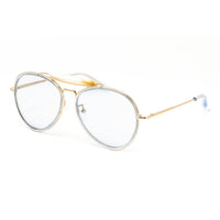 Thumbnail for Dries Van Noten x Linda Farrow Gold Sunglasses