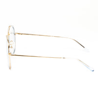 Thumbnail for Dries Van Noten x Linda Farrow Gold Sunglasses
