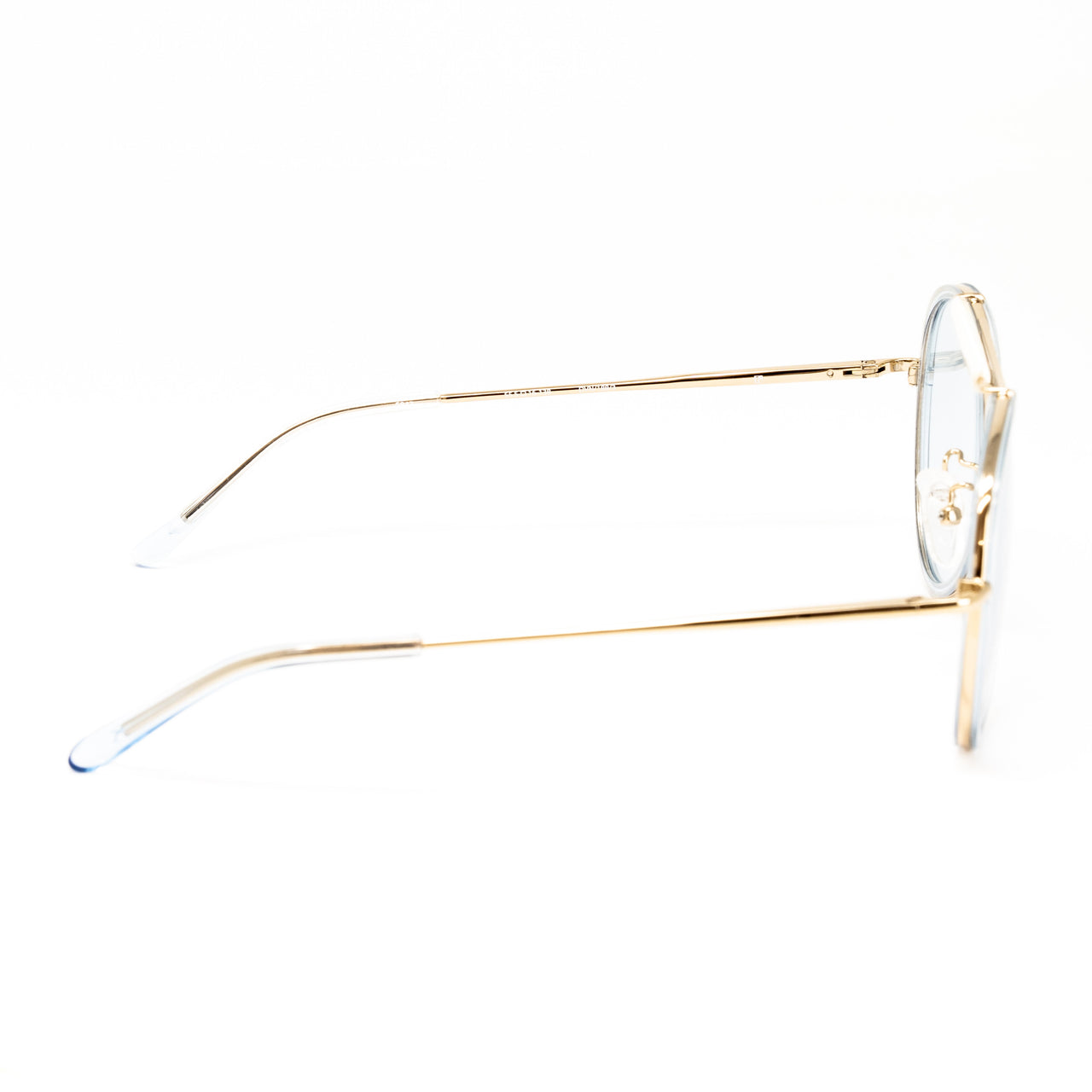 Dries Van Noten x Linda Farrow Gold Sunglasses