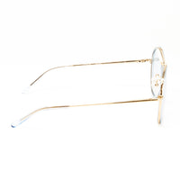 Thumbnail for Dries Van Noten x Linda Farrow Gold Sunglasses