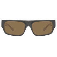 Thumbnail for Dries Van Noten Men's Rectangular Green Sunglasses
