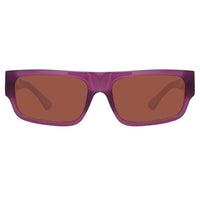Thumbnail for Dries Van Noten x Linda Farrow Purple Sunglasses