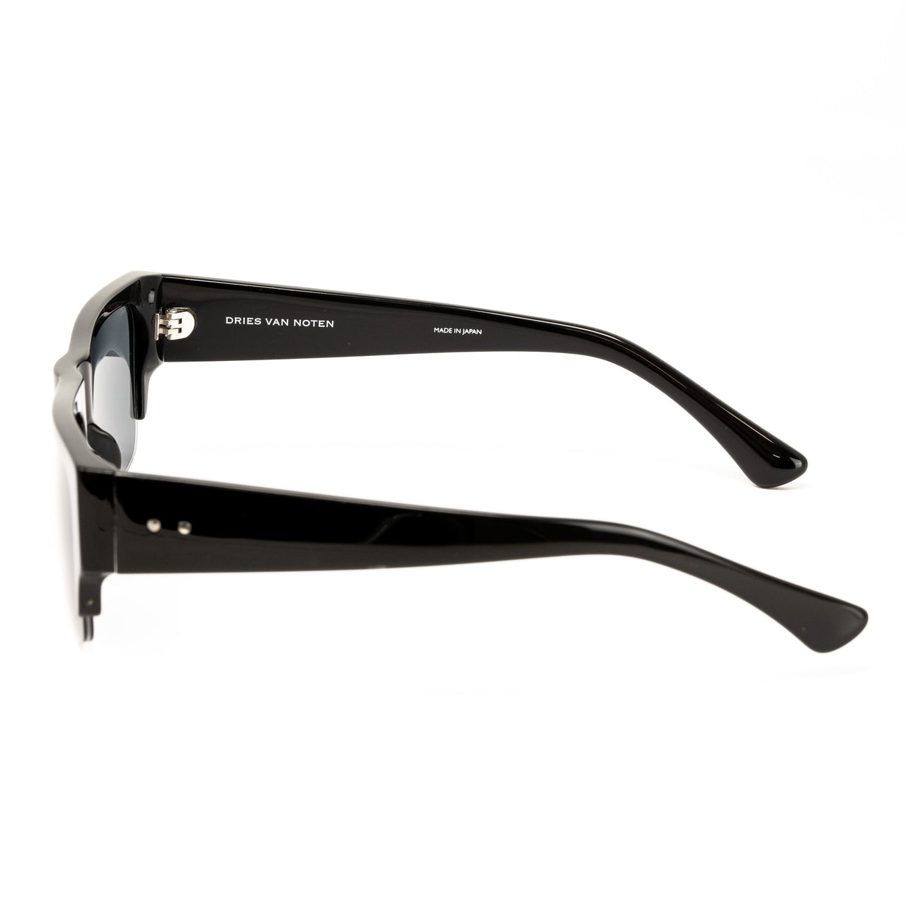 Dries Van Noten x Linda Farrow Black Sunglasses