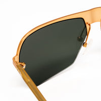 Thumbnail for Dries Van Noten x Linda Farrow Gold Sunglasses