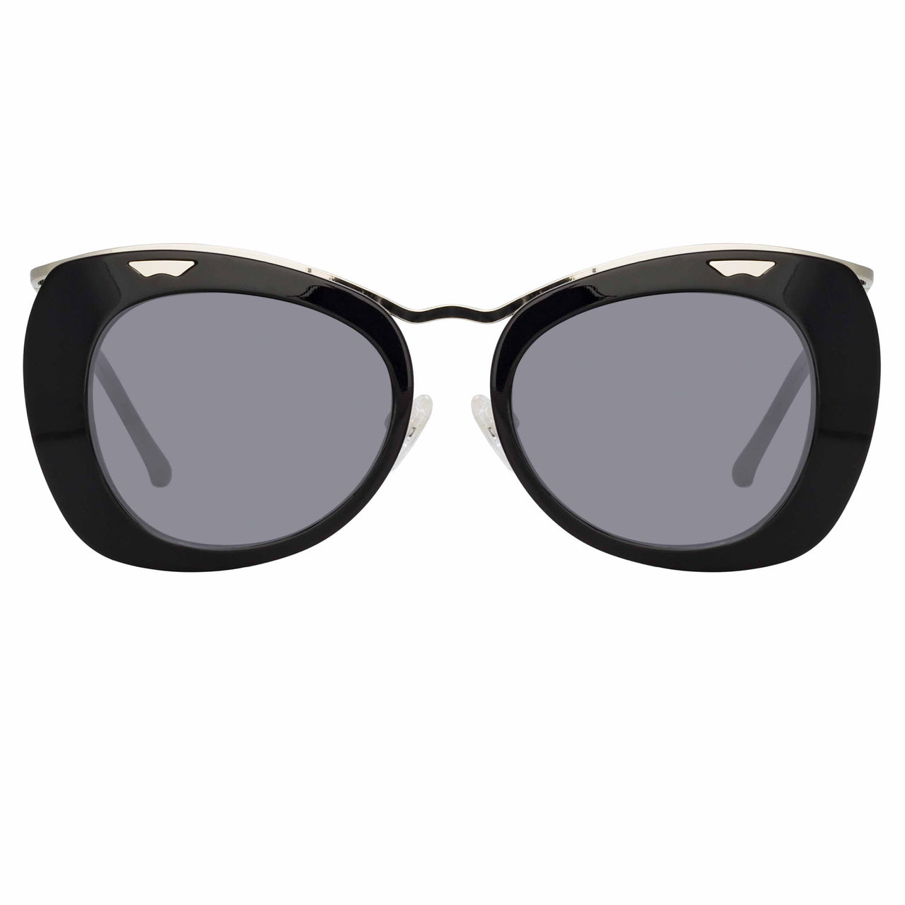 Dries Van Noten Ladies Cat Eye Grey Sunglasses
