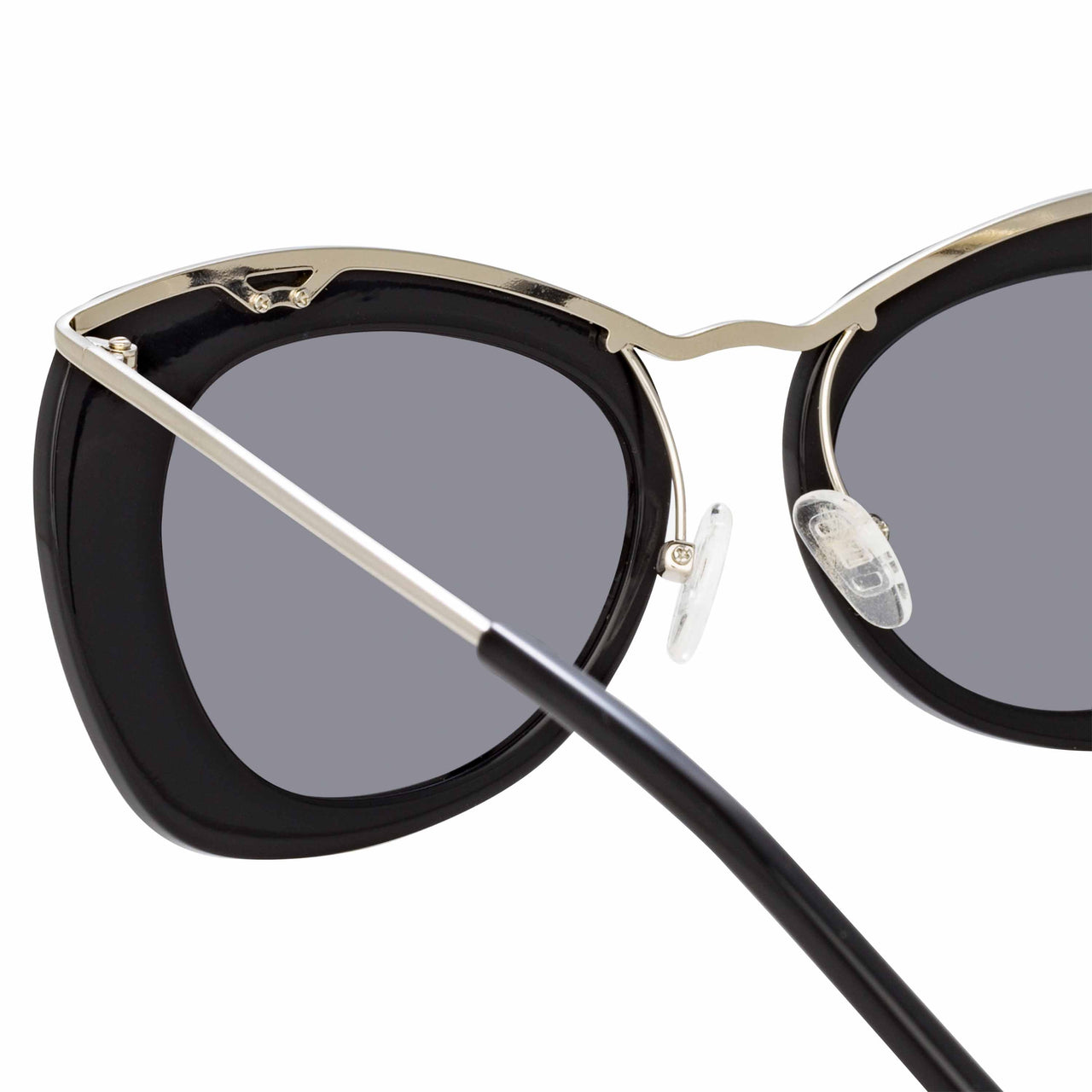 Dries Van Noten Ladies Cat Eye Grey Sunglasses
