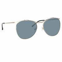 Thumbnail for Dries Van Noten Ladies Cat Eye Grey Sunglasses