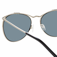 Thumbnail for Dries Van Noten Ladies Cat Eye Grey Sunglasses