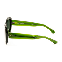 Thumbnail for Dries Van Noten x Linda Farrow Green Sunglasses