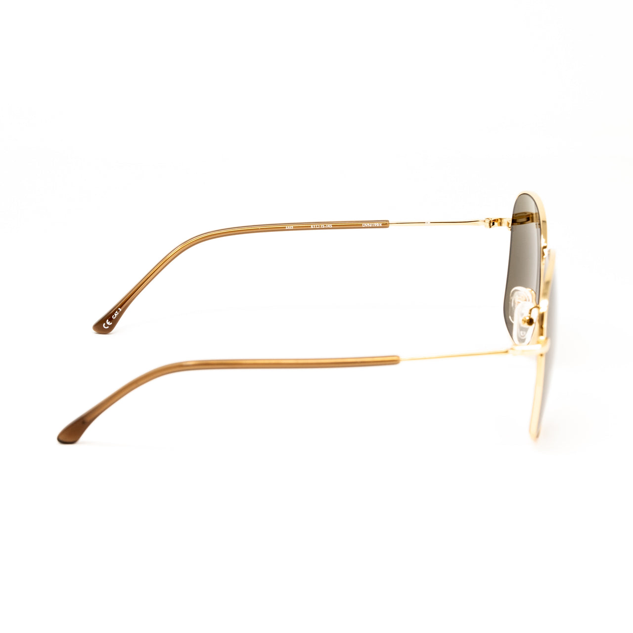 Dries Van Noten x Linda Farrow Gold Sunglasses